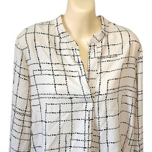 Women's V-neck Blouse  Medium